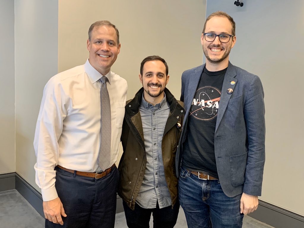 Jake and Anthony have a very real meeting with NASA Administrator Jim Bridenstine.