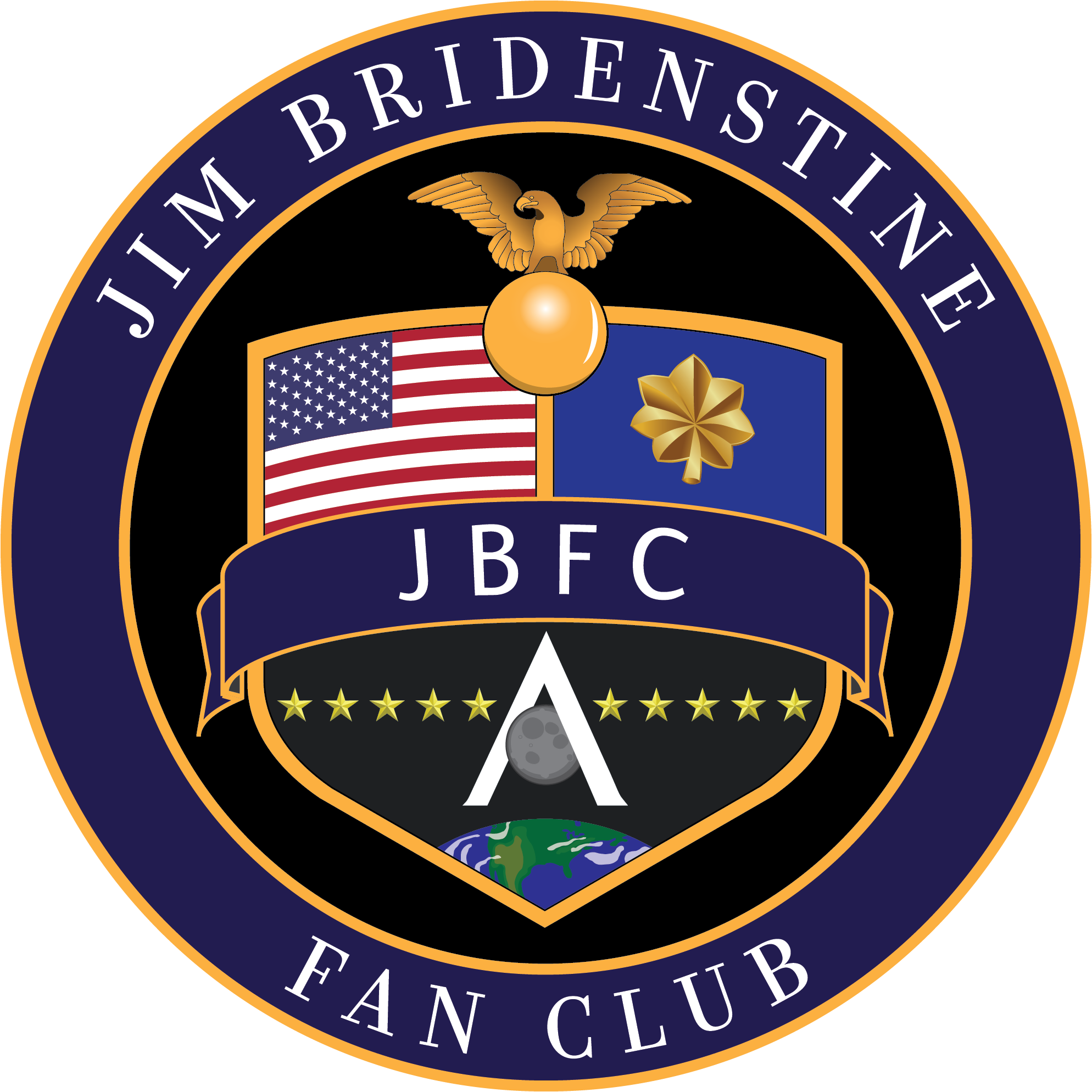 Jim Bridenstine Fan Club Crest
